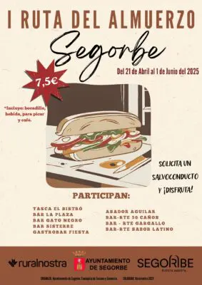 I Ruta del Almuerzo Segorbe