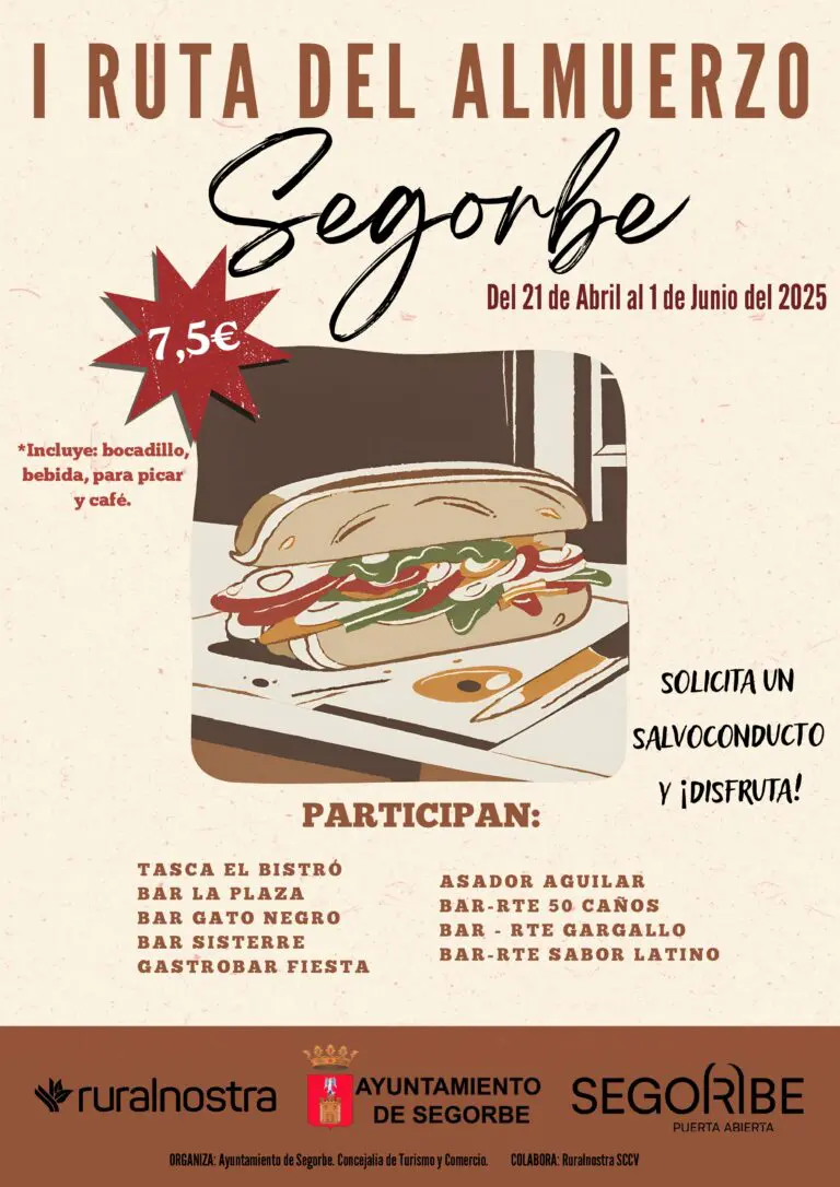 I Ruta del Almuerzo Segorbe
