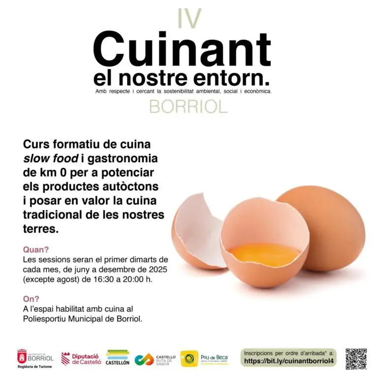 Curso de Cocina de proximidad: Cuinant el Nostre Entorn