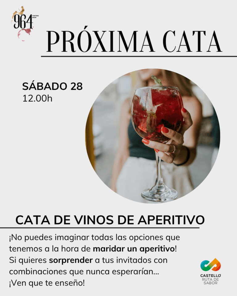 Vinos de aperitivo de Castelló con maridaje