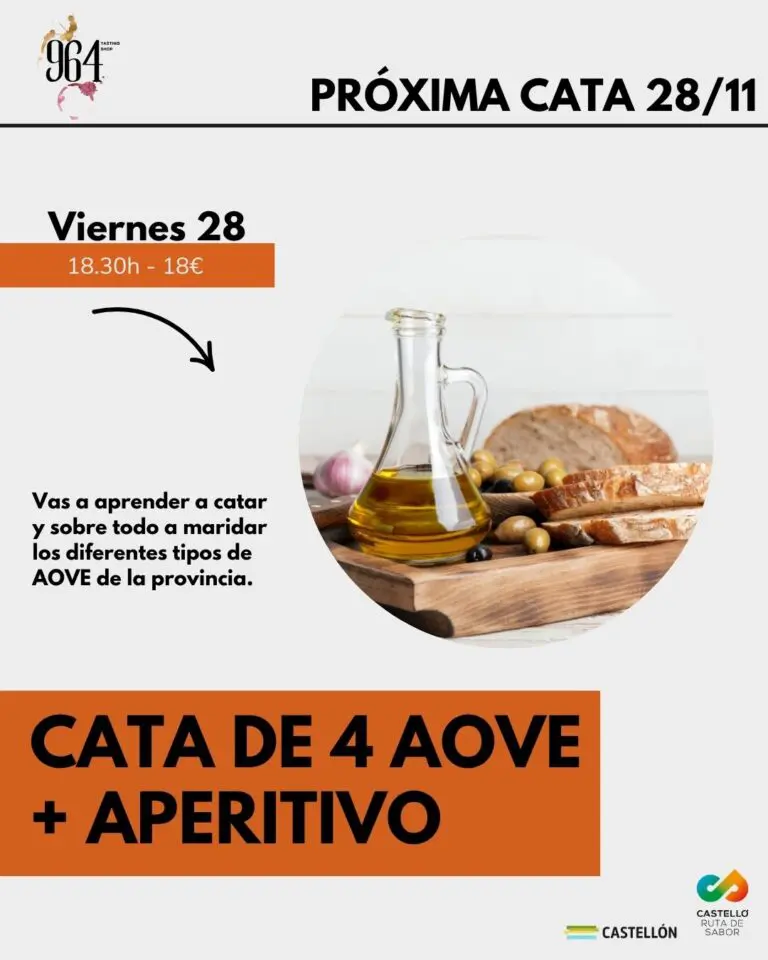 CATA DE  ACEITES + ALMUERZO
