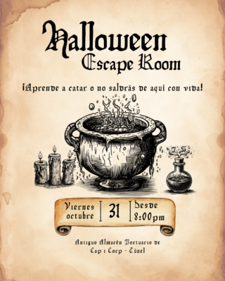 HALLOWEEN ESCAPE ROOM