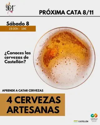 APRENDE A CATAR CON CERVEZA DE CASTELLÓN