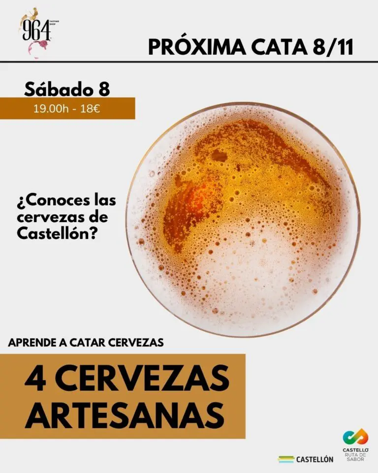 APRENDE A CATAR CON CERVEZA DE CASTELLÓN
