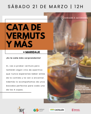 CATA DE VERMUTS Y MÁS