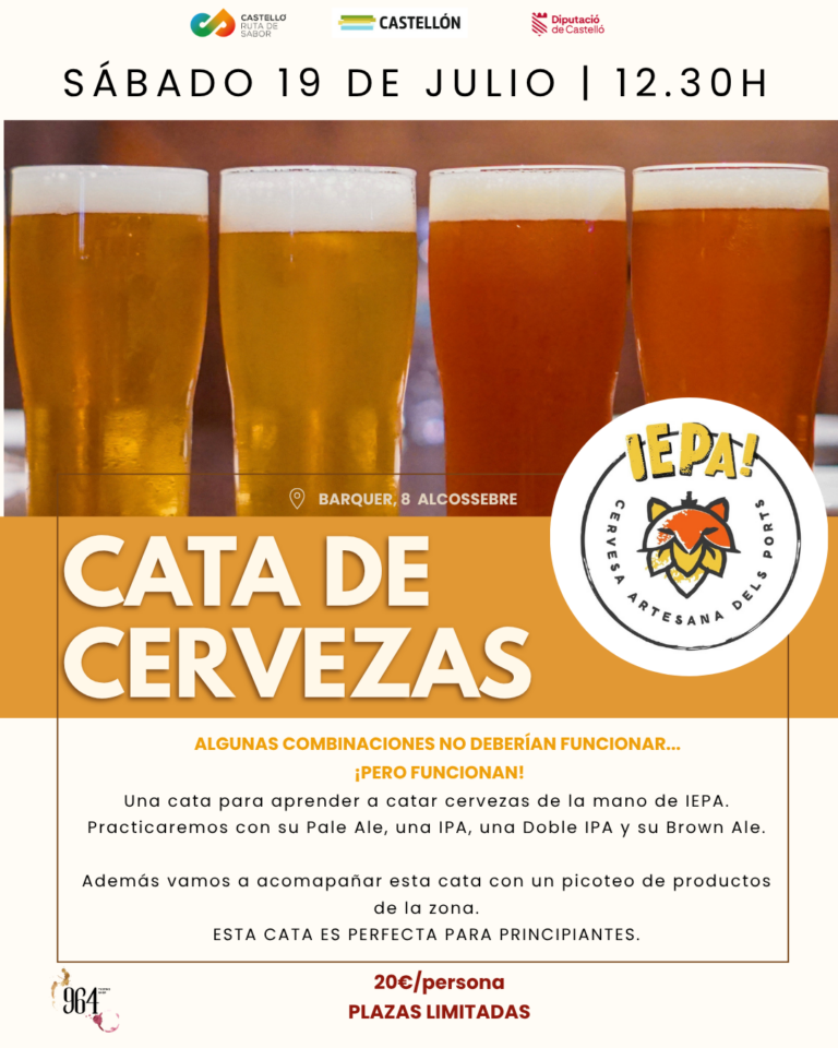 CATA DE CERVEZAS IEPA