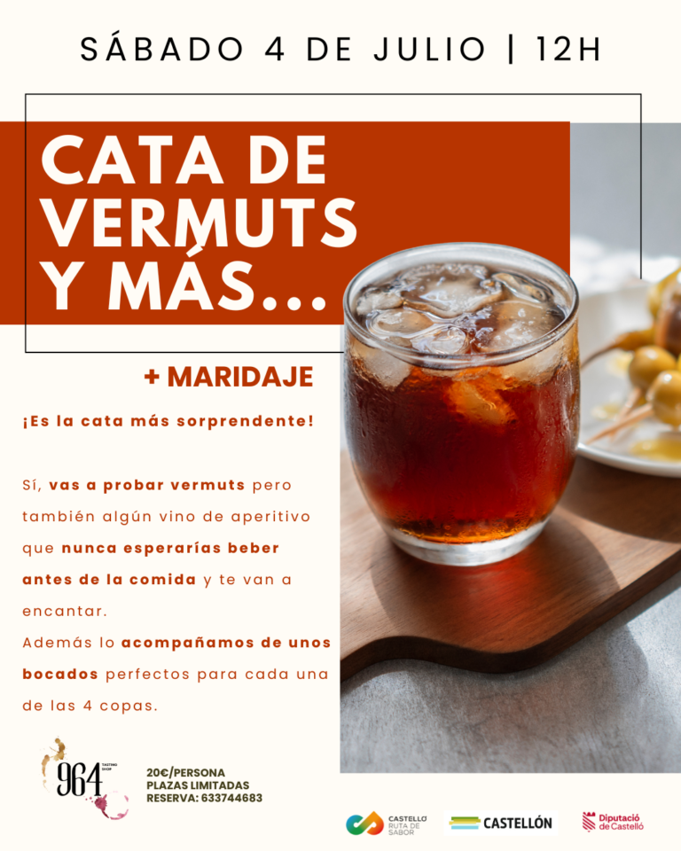 CATA DE VERMUTS Y MÁS...