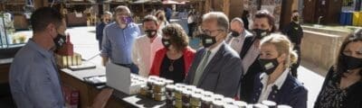 José Martí eröffnet die erste Provinzmesse 'Castelló Ruta de Sabor' in Les Aules