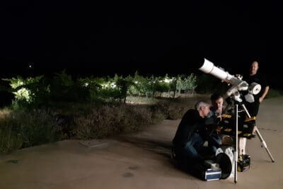 Tasting under the stars - Flors Winery