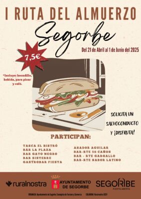 I Ruta del Almuerzo Segorbe