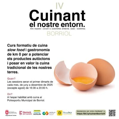 Curso de Cocina de proximidad: Cuinant el Nostre Entorn
