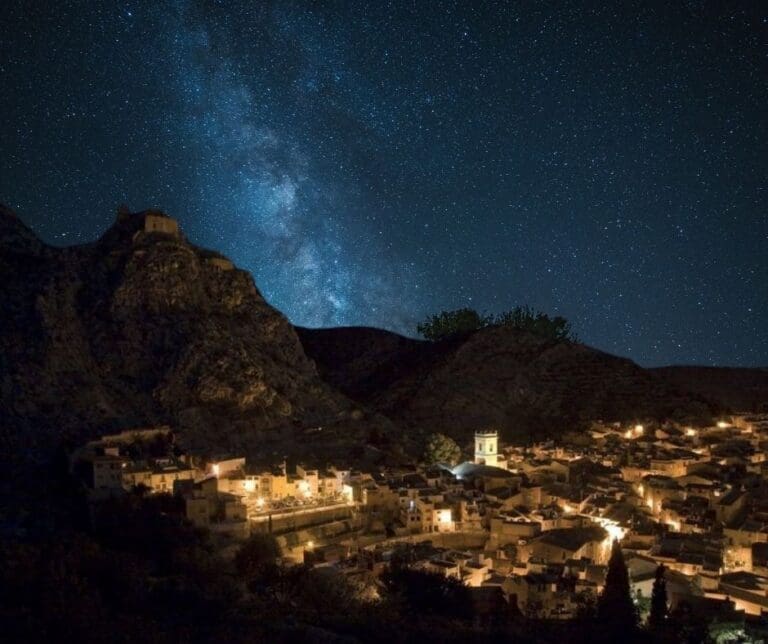 Nit d'estreles i sabors a Borriol