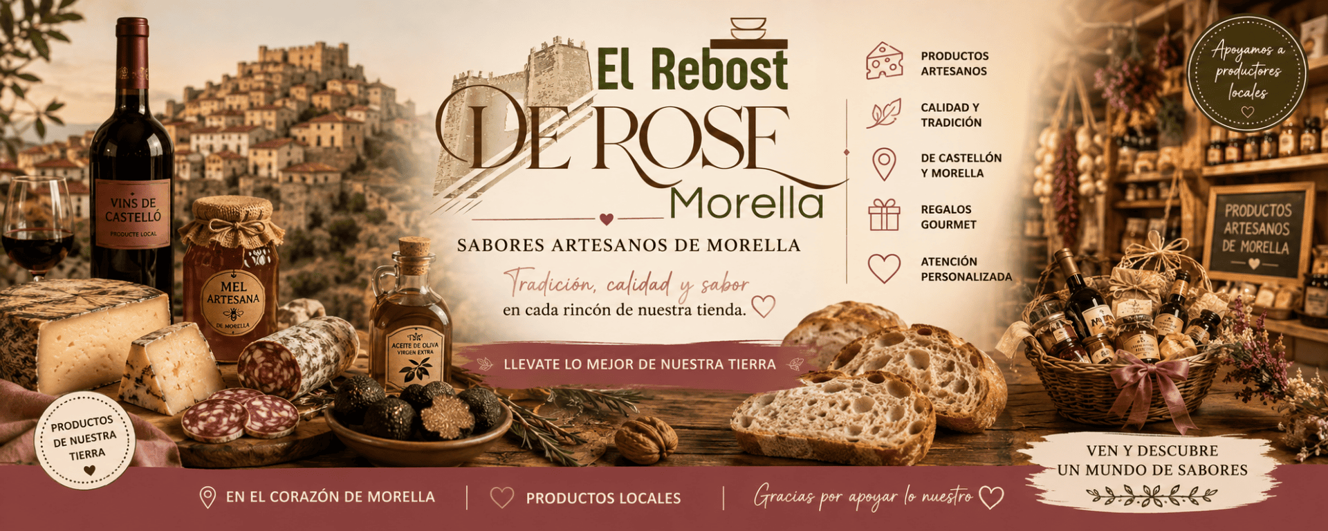 El Rebost de Rose | Sabores artesanos de Morella