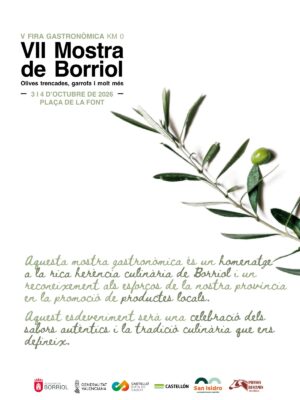 VII MOSTRA DE BORRIOL (OLIVA, GARROFA I MOLT MÉS)